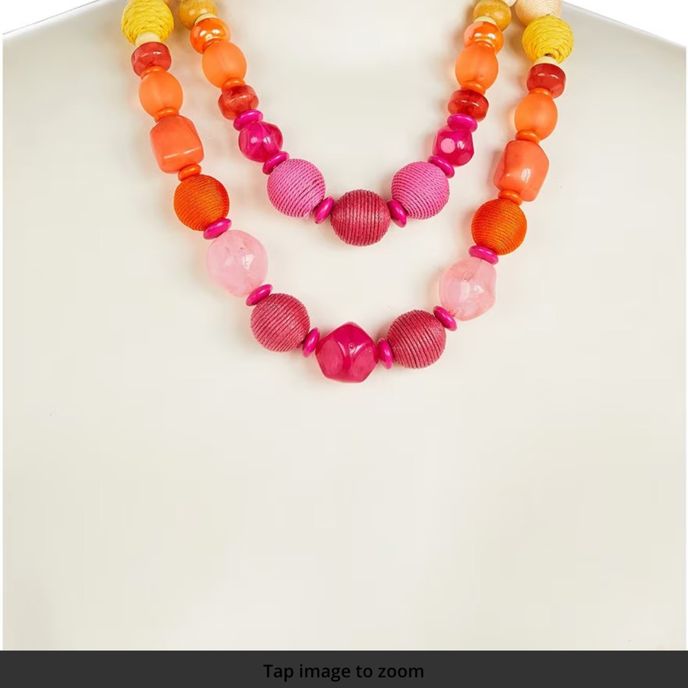 Sienna Beaded Statement Necklace